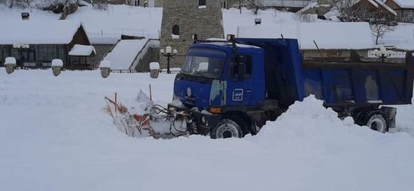 Şamaxı-Pirqulu-Dəmirçi yolunda son vəziyyət - FOTO