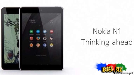 Nokia N1 Android planşeti təqdim edilib