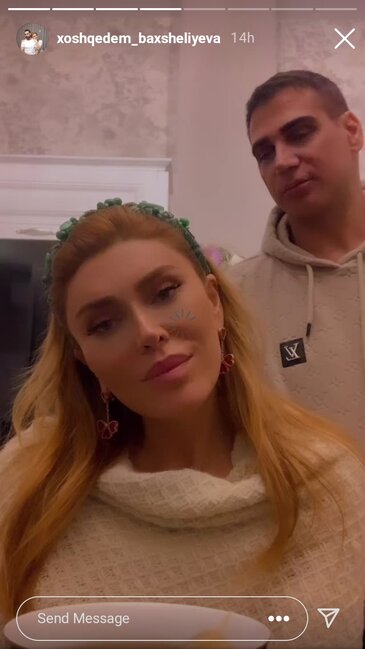 Xoşqədəm həyat yoldaşı Doğuş ilə - YENİ FOTOLAR