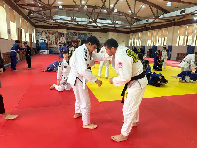 Azərbaycan Braziliya Ciu-citsu İctimai Birliyinin təşkilatçılığı ilə Qarabağ Zərəfinin 5 illiyinə həsr olunmuş Ümumrespublika Seminarı keçirilib