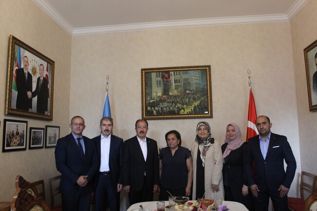 Türkiyənin səfirinin Gəncəyə rəsmi səfəri