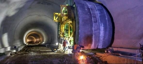 Əhmədbəyli-Füzuli-Şuşa yolundakı tunellərin tikintisindən yeni görüntülər – FOTO