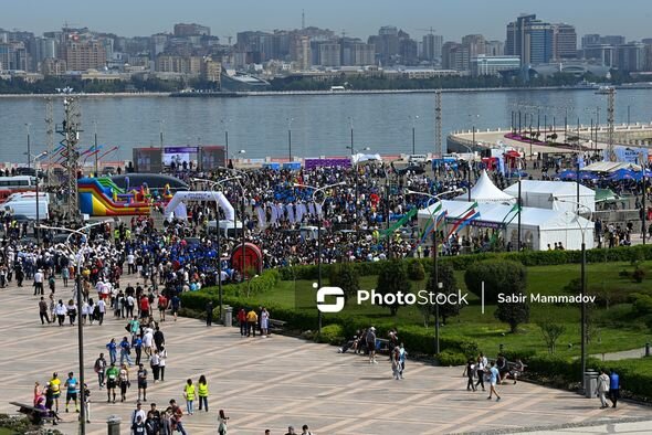 "Bakı Marafonu 2022" yarışda iştirak etməyən qonaqlar üçün də maraqlı olacaq - FOTOREPORTAJ