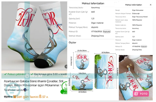 "Temu"dan Azərbaycana qarşı təxribat - FOTOFAKT