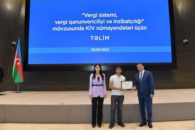 Media nümayəndələri üçün "Vergi sistemi, vergi qanunvericiliyi və inzibatçılığı" mövzusunda təlim keçirilib