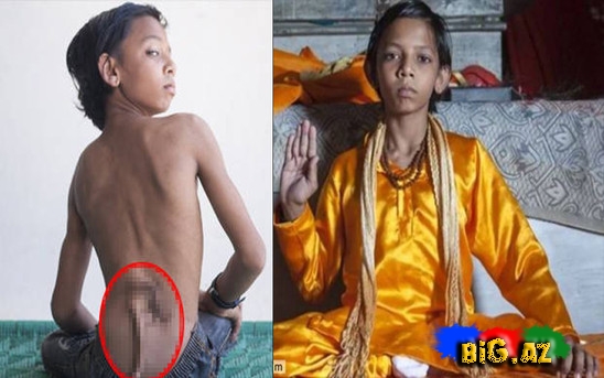 Hindistanda axırzaman əlaməti - quyruqlu oğlan - FOTO