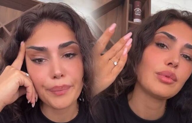 Pərvin barmağındakı nişan üzüyündən danışdı - Video