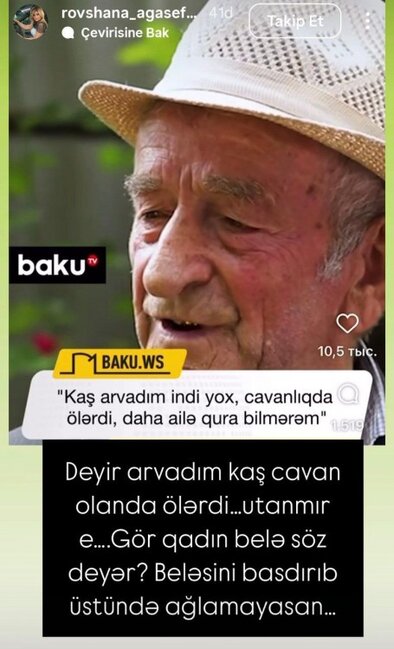 "Beləsinin qəbri üstündə ağlamayasan"