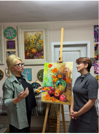 "İnsan gərək özünü gəncliyində tapsın" – Rəssam Mehriban Alışova