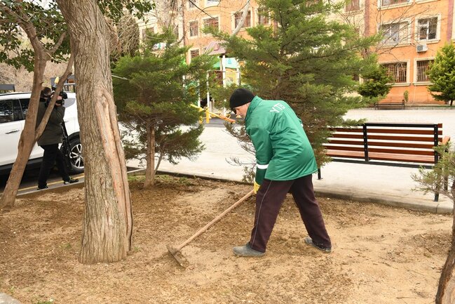 Güclü yağışdan sonra paytaxtda genişmiqyaslı daxili iməclik keçirilib