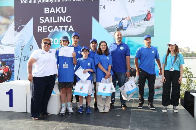 Ulu öndər Heydər Əliyevin 100 illik yubileyinə həsr olunmuş "Baku Sailing Regatta 2023" keçirilib