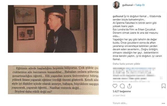 Kamal Sunalın doğum günündə həyat yoldaşı hər kəsi kövrəltdi – Foto