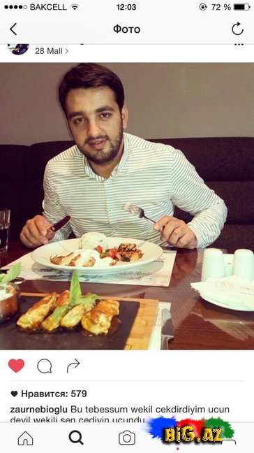 Aparıcı Zaur eşq yaşayır - Gizlin - gizlin / FOTOLAR