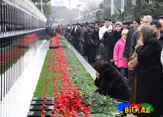 Şəhidlərin meyitlərinin Xəzər dənizinə tökülməsinə imkan verilmədi - FOTO-VİDEO
