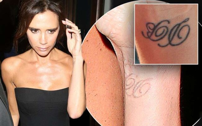 Viktoriya Devidin baş hərfi olan döyməni niyə sildirib? - FOTO