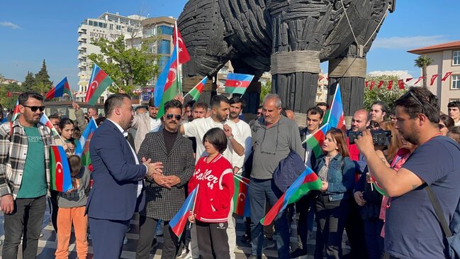 Türkiyədə Azərbaycan abidəsi açıldı - FOTOLAR