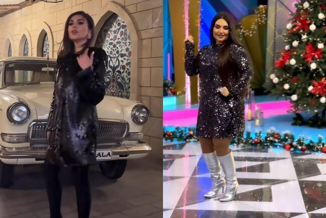 Gülayla Şəbnəmin bənzər geyimləri - Fotolar