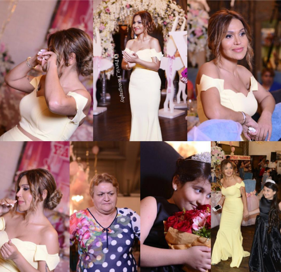 Rəqsanə qızı Yağmura bir ad günü etdi ki.../FOTOLAR