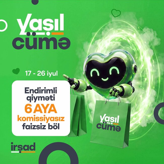 "Yaşıl Cümə" ilə yay alış-verişi başlayır!