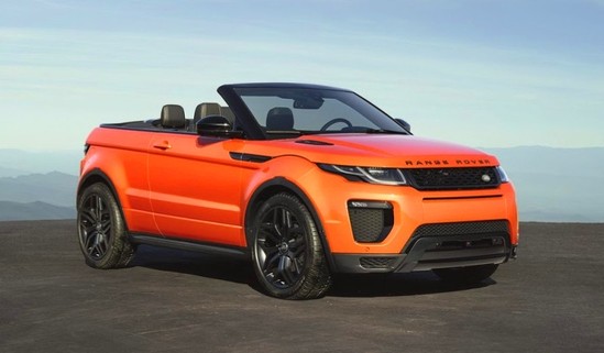 Evoque kabriolet - Range Rover - FOTO