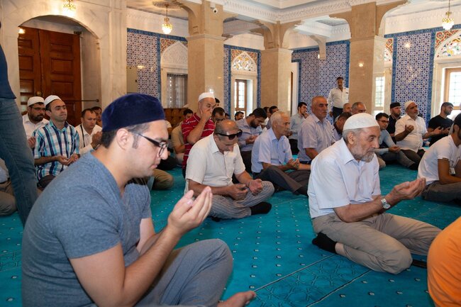 Şəhidlər Məscidində "Şəhidləri anma, xətm və dua" tədbiri keçirilib - FOTOLAR