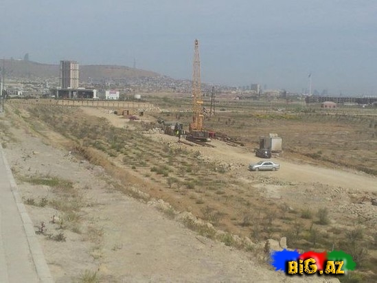 Bakıda tunel kanalizasiya kollektoru tikilir - FOTO