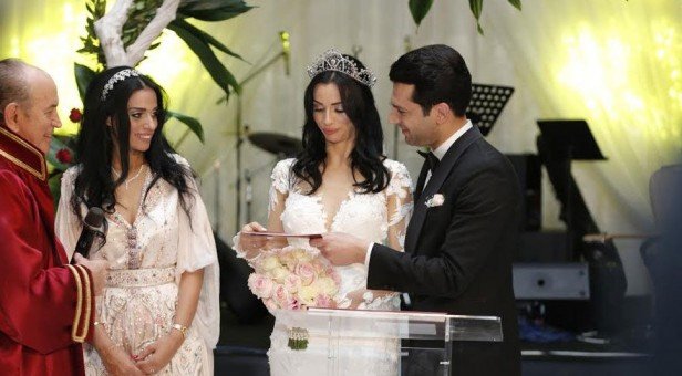 Murat Yıldırım model sevgilisi ilə evləndi - FOTOLAR