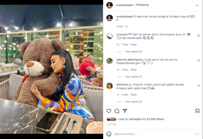 "O belə məni anladı, qulağına fısıldadım, bayıldı" - Vüsalə