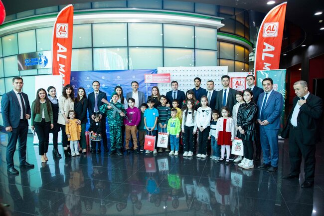 "AL Market" qəhrəmanlarımızın övladları üçün Bayram şənliyi keçirib