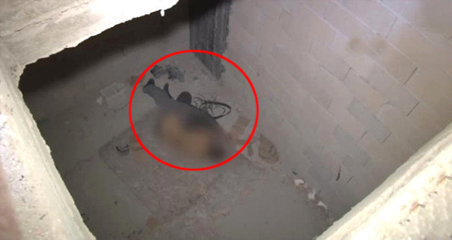 ZirzÉmidÉn yarıçılpaq vÉ Åalvarı tÉrs geyindirilmiÅ kiÅi cÉsÉdi tapıldı - FOTO