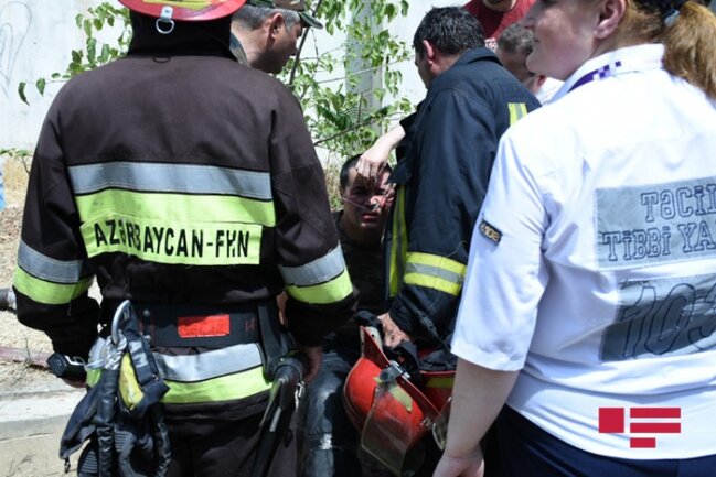 SON DƏQİQƏ! Kəmaləddin Heydərov yanğın yerində - Qərargah yaradıldı - FOTO