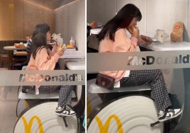 "McDonal`s"da "fastfood" yeyib kökəlməməyin KREATİV YOLU - VİDEO