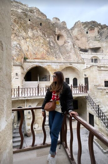 Kappadokiyaya gedən Gülay Zeynallı "Asmalı Konak"da - FOTO/VİDEO