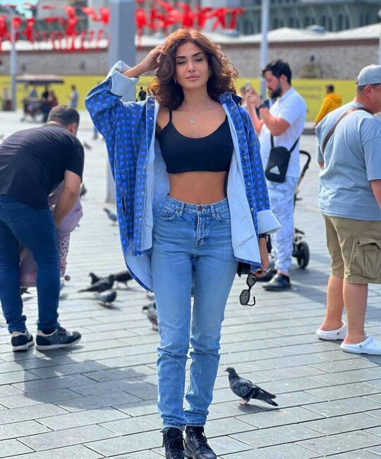 Pərvinin İstanbul keyfi - FOTO