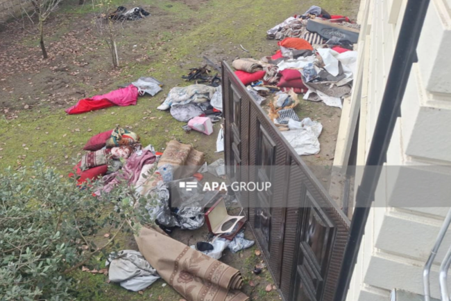 Lənkəranda oğrular mürəbbə yeyib evi yandırdılar - İDDİA