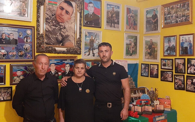 Şəhid anası vəfat etdi - Foto