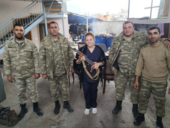 Şuşaya gedən ilk tibb bacısı: "Yoldaşım deyirdi ki..." - FOTO