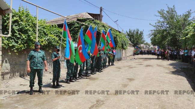 DSX-nin şəhid hərbi qulluqçusu dəfn edildi - FOTOLAR