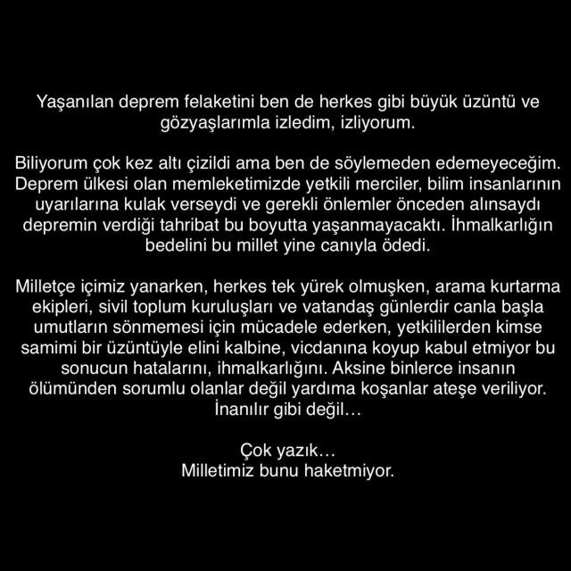 Tarkan onları ad çəkmədən MÜDAFİƏ ETDİ - FOTO