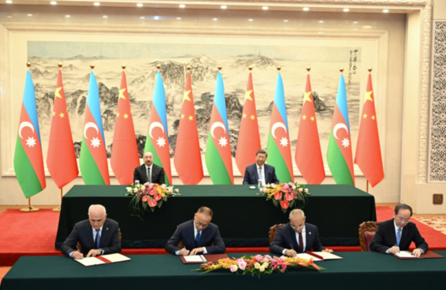Pekində Azərbaycan-Çin sənədləri imzalanıb