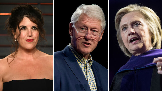 Bill Klinton Monika Levinski ilə sevgi macərasından danışdı - FOTO