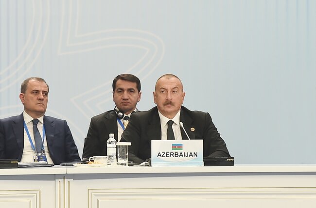 Astanadakı 6-cı Zirvə Toplantısı ölkəmizin aparıcı rolunu bir daha təsdiq etdi