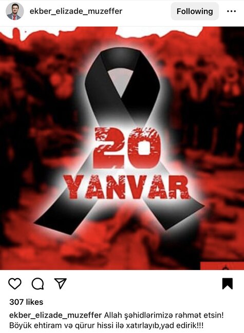 "Günahsız qurbanlar, sizi unutmadıq..." - FOTOLAR