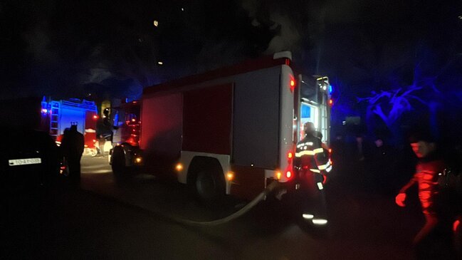 Yanğından çıxarılan körpə... - Son vəziyyət+Fotolar