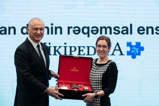 "Azərsun Holdinq"in dəstəyi ilə "Vikipediya"nın 25 illiyi qeyd olundu - Fotolar