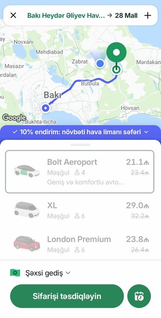 Bu gündən aeroportdan şəhərə taksi sifariş etmək olmur - Fotolar