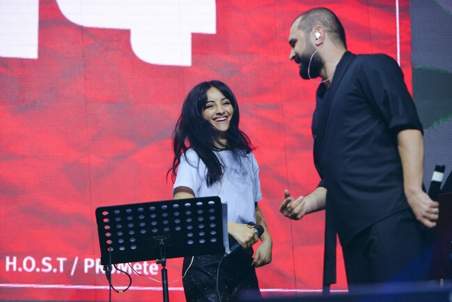 Bakıda konsertdə evlilik təklifi edildi - FOTO-VİDEO