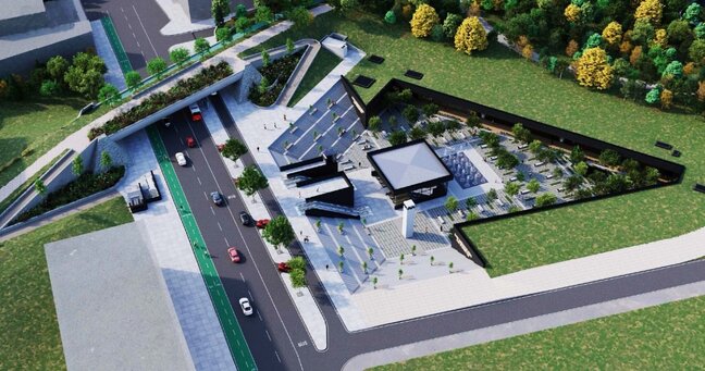 Bakıda yeni park salınır - Fotolar