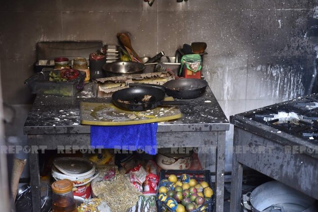 Bakıda partlayış baş verən gecə klubunun hazırkı vəziyyəti - FOTOLAR