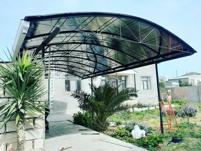 Polikarbonat və dam örtüklərin hazırlanması və quraşdırılması!